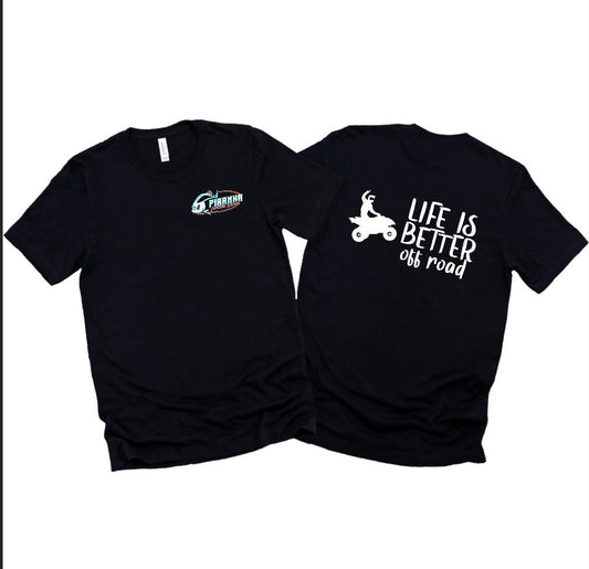 MENS “LIFE IS BETTER OFF-ROAD” T-SHIRT