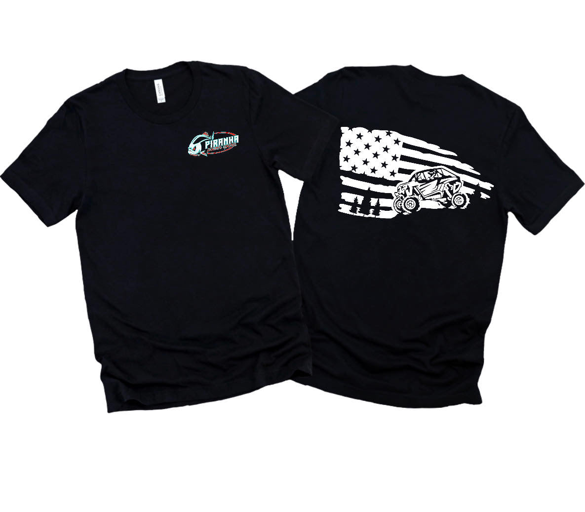 MEN'S PIRANHA "AMERICAN RZR" T-SHIRT