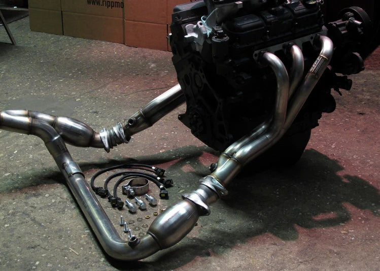 2007-2011 JEEP WRANGLER RIPP HEADERS STAINLESS LONG-TUBE WITH CATS